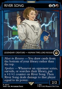 River Song (V.2) - Universes Beyond: Doctor Who: Extras (Rare) [XWHO-547]