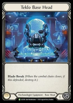 Teklo Base Head (Cold Foil) - LGS Promos (Promo) [LGS-186]