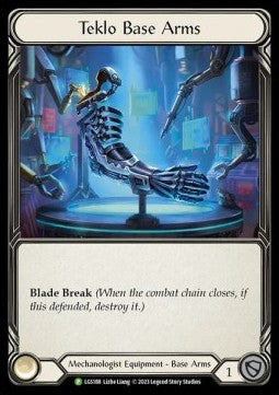 Teklo Base Arms (Cold Foil) - LGS Promos (Promo) [LGS-188]