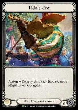 Fiddle-dee (Rainbow Foil) - LGS Promos (Promo) [LGS-215]