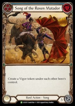 Song of the Rosen Matador (Rainbow Foil) - LGS Promos (Promo) [LGS-218]