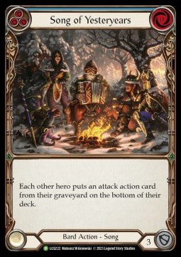 Song of Yesteryears (Rainbow Foil) - LGS Promos (Promo) [LGS-222]