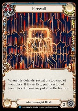 Firewall (Blue) (Regular) - Round the Table: TCC x LSS (Common) [TCC-026]