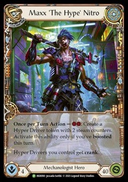 Maxx 'The Hype' Nitro (Cold Foil) - Hero Promos (Promo) [HER-090]