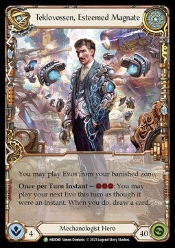 Teklovossen, Esteemed Magnate (Cold Foil) - Hero Promos (Promo) [HER-088]