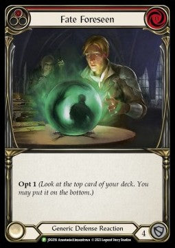 Fate Foreseen (Cold Foil) - Judge Promos (Promo) [JDG-016]