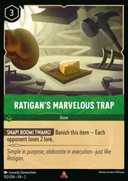 Ratigan's Marvelous Trap - Rise of the Floodborn (Rare) [2ROF-102]