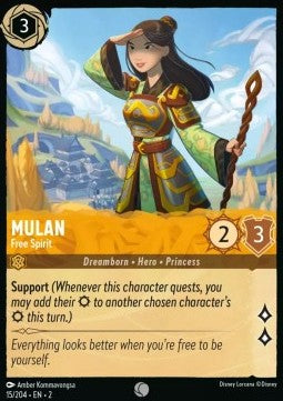 Mulan - Free Spirit - Rise of the Floodborn (Common) [2ROF-15]