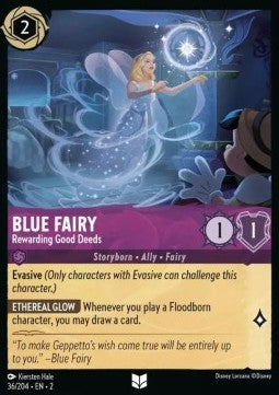 Blue Fairy - Rewarding Good Deeds - Rise of the Floodborn (Uncommon) [2ROF-36]