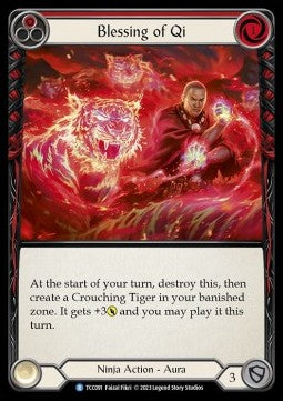 Blessing of Qi (Red) (Regular) - Round the Table: TCC x LSS (Common) [TCC-091]