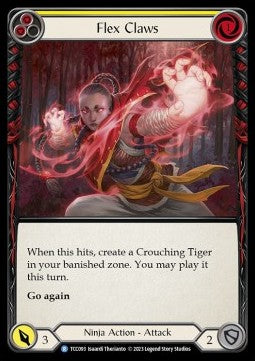 Flex Claws (Yellow) (Regular) - Round the Table: TCC x LSS (Common) [TCC-093]