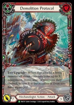 Demolition Protocol (Extended Art Rainbow Foil) - FAB Promos (Promo) [FAB-174]