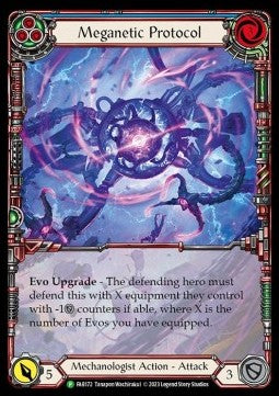 Meganetic Protocol (Extended Art Rainbow Foil) - FAB Promos (Promo) [FAB-172]