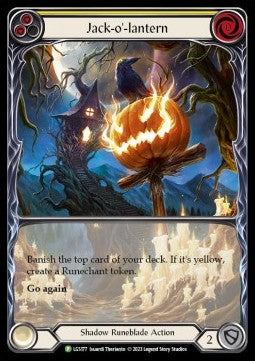 Jack-o'-lantern (Yellow) (Extended Art Regular) - LGS Promos (Promo) [LGS-177]