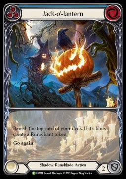 Jack-o'-lantern (Blue) (Extended Art Regular) - LGS Promos (Promo) [LGS-178]
