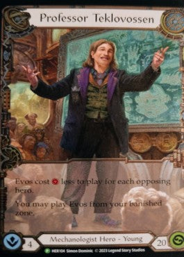 Professor Teklovossen (Cold Foil) - Hero Promos (Promo) [HER-104]