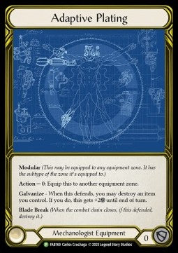 Adaptive Plating (Cold Foil Golden) - FAB Promos (Promo) [FAB-169]