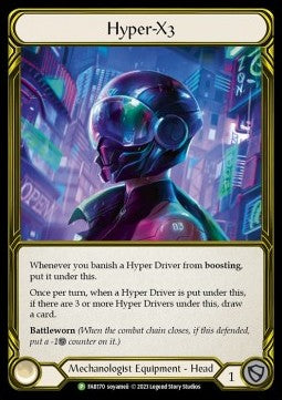 Hyper-X3 (Cold Foil Golden) - FAB Promos (Promo) [FAB-170]