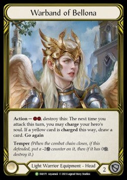 Warband of Bellona (Cold Foil Golden) - FAB Promos (Promo) [FAB-171]