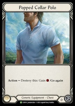 Popped Collar Pollo (Blue) (Cold Foil) - LSS Promos (Promo) [LSS-014]