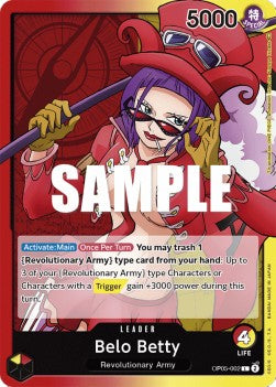 Belo Betty (OP05-002) (V.1) - Awakening of the New Era (Leader) [OP05-002]