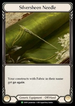 Silversheen Needle (Cold Foil) - LSS Promos (Promo) [LSS-009]