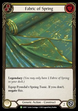 Fabric of Spring // Fyendal's Spring Tunic (Cold Foil) - LSS Promos (Promo) [LSS-011]