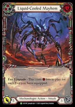 Liquid-Cooled Mayhem (Yellow) (Extended Art Rainbow Foil) - LGS Promos (Promo) [LGS-199]