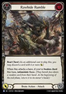 Rawhide Rumble (Red) (Regular) - Heavy Hitters (Rare) [HVY-023]