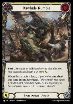 Rawhide Rumble (Yellow) (Regular) - Heavy Hitters (Rare) [HVY-024]
