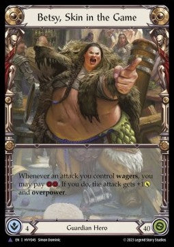 Betsy, Skin in the Game (Marvel) - Heavy Hitters (Marvel) [HVY-045]