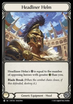 Headliner Helm (Regular) - Heavy Hitters (Common) [HVY-202]