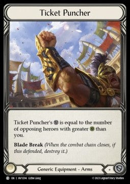 Ticket Puncher (Regular) - Heavy Hitters (Common) [HVY-204]