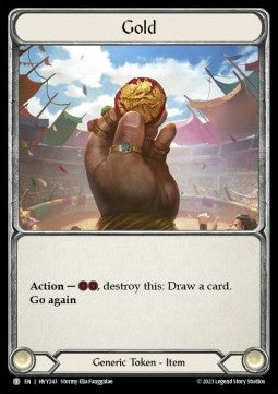 Gold (Regular) - Heavy Hitters (Token) [HVY-243]