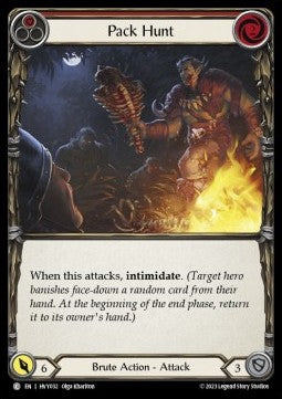 Pack Hunt (Red) (Regular) - Heavy Hitters (Common) [HVY-032]