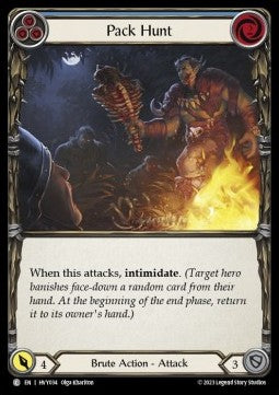 Pack Hunt (Blue) (Regular) - Heavy Hitters (Common) [HVY-034]