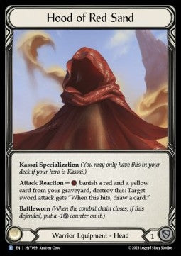 Hood of Red Sand (Regular) - Heavy Hitters (Rare) [HVY-099]