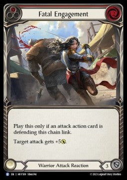 Fatal Engagement (Red) (Rainbow Foil) - Heavy Hitters (Rare) [HVY-109]