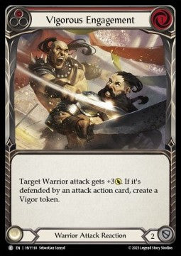 Vigorous Engagement (Red) (Regular) - Heavy Hitters (Common) [HVY-118]