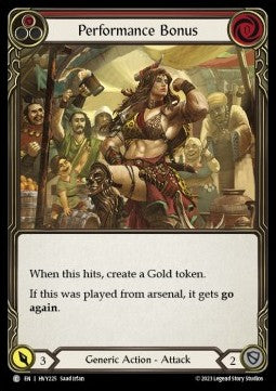 Performance Bonus (Red) (Regular) - Heavy Hitters (Common) [HVY-225]