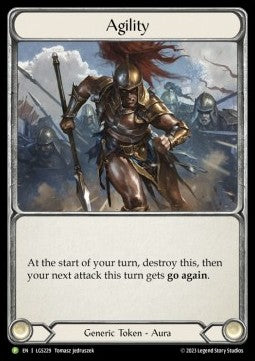 Agility // Gold (Rainbow Foil) - LGS Promos (Promo) [LGS-229]