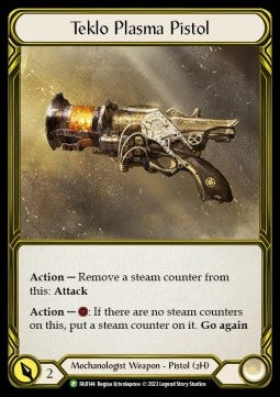Teklo Plasma Pistol (Cold Foil Golden) - FAB Promos (Promo) [FAB-144]