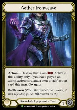 Aether Ironweave (Cold Foil Golden) - FAB Promos (Promo) [FAB-149]
