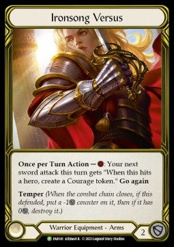 Ironsong Versus (Cold Foil Golden) - FAB Promos (Promo) [FAB-141]