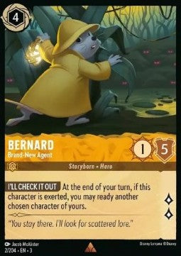 Bernard - Brand-New Agent - Into the Inklands (Rare) [3INK-2]