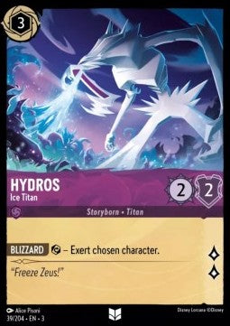 Hydros - Ice Titan - Into the Inklands (Uncommon) [3INK-39]