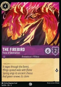 The Firebird - Force of Destruction - Into the Inklands (Common) [3INK-56]