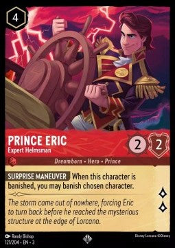 Prince Eric - Expert Helmsman - Into the Inklands (Super Rare) [3INK-121]