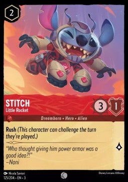 Stitch - Little Rocket - Into the Inklands (Common) [3INK-125]