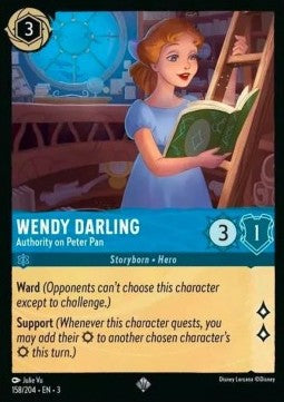 Wendy Darling - Authority on Peter Pan - Into the Inklands (Super Rare) [3INK-158]